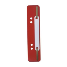DURABLE Lefűzőlapocska, DURABLE, piros, 25db/cs lefűző