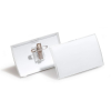DURABLE Névkitűző, csíptetővel és tűvel, PP, 40x75 mm, DURABLE "Click Fold"