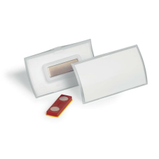 DURABLE Névkitűző, mágnessel, elfordulásgátlóval, 75x40 mm, DURABLE CLICK FOLD (DB825919) névkitűző