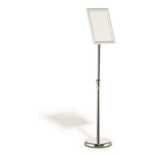 DURABLE Posztertábla, állványos, A4, alumínium keret, DURABLE posztertábla