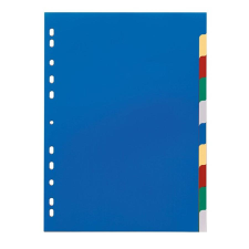 DURABLE Regiszter DURABLE műanyag A/4 10 színes regiszter és tartozékai