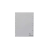 DURABLE Regiszter DURABLE műanyag nyomtatott A/4 1-10 részes szürke