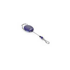 DURABLE Style jojós karabineres 1db kék névkitűző tartó (832707) névkitűző
