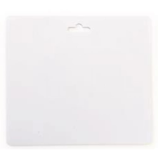 DURABLE Visitor Badge Névkitűző Euro kivágás 97x86 mm fehér 25db névkitűző