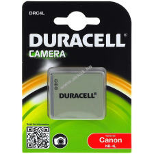 DURACELL akku Canon IXY Digital 40 (Prémium termék) digitális fényképező akkumulátor