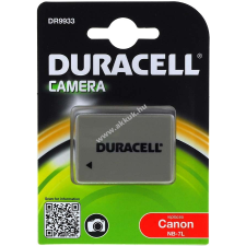 DURACELL akku Canon PowerShot G11 (Prémium termék) barkácsgép akkumulátor