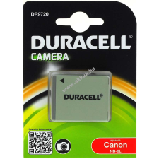 DURACELL akku Canon PowerShot SD770 IS (Prémium termék) digitális fényképező akkumulátor