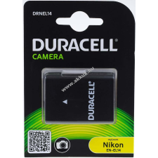 DURACELL akku Nikon típus EN-EL14 1100mAh (Prémium termék) digitális fényképező akkumulátor