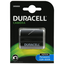 DURACELL akku Panasonic típus CGA-S006E digitális fényképező akkumulátor
