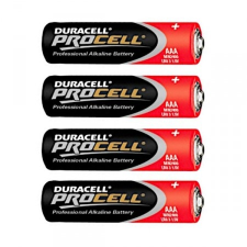 DURACELL Duracell Procell tartós AAA miniceruza elem (4 db) ceruzaelem