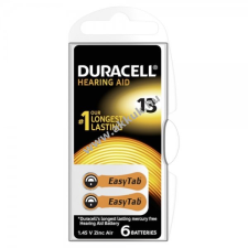 DURACELL hallókészülék elem 75040862 6db/csom. gombelem