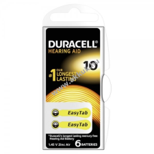 DURACELL hallókészülék elem PR536 6db/csom. gombelem