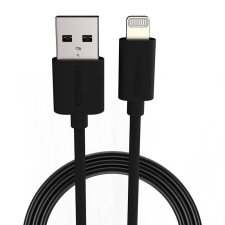 DURACELL Kábel USB Lightning Duracell 1m (fekete) kábel és adapter