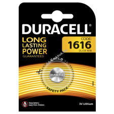 DURACELL lithium gombelem CR1616 1db/csom. gombelem
