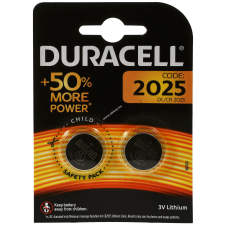 DURACELL Lithium gombelem CR2025 DL2025 2db/csom. gombelem