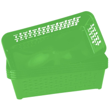 DuraHome Basket, DOMINO 4, green, 5 pcs (28009390) bútor