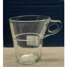 Duralex Caprice üveg csésze 9cl, átlátszó, 6db (kicsi) bögrék, csészék