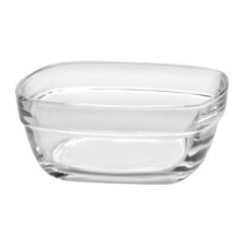  Duralex Salátás tál, üveg, 14 cm, szögletes, Lys, 201014 konyhai eszköz