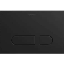  DuraSystem A1 nyomólap, WC-hez, műanyag matt fek szaniter