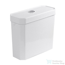 Duravit 1930 Series wc öblítőtartály Dual gombos, vízbekötés alul balra,Wondergliss bevonattal,0872200051 szaniter