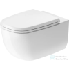 Duravit AURENA perem nélküli fali WC ülőke nélkül, HygieneFlush öblítéssel, fényes fehér 259809AA00