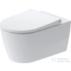 Duravit BENTO STARCK BOX perem nélküli fali WC ülőkével, HygieneGlaze felülettel, matt fehér 45930990A1