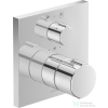 Duravit C.1 falsík alatti termosztátos kád/zuhanycsaptelep kádkifolyó/kézizuhany jelöléssel, króm C15200013010
