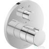 Duravit C.1 falsík alatti termosztátos kád/zuhanycsaptelep kádkifolyó/kézizuhany jelöléssel, króm C15200014010