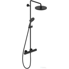 Duravit C.1 termosztátos zuhanyrendszer, matt fekete C14280008046 csaptelep