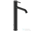 Duravit C.1 XL magasított mosdócsaptelep automata leeresztővel, matt fekete C11040001046