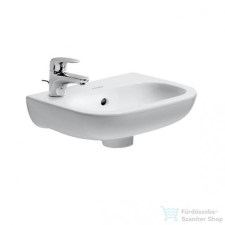 Duravit D-CODE 36x27 cm-es kézmosó bal oldali csaplyukkal 07053600092 szaniter