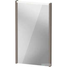 Duravit D-CODE 40x70 cm-es tükör LED világítással, matt bazalt DC7075043430000 fürdőszoba kiegészítő