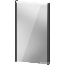 Duravit D-CODE 40x70 cm-es tükör LED világítással, matt grafit DC7075049490000 fürdőszoba kiegészítő