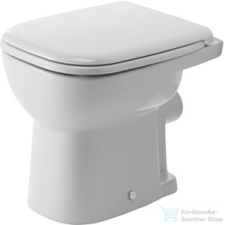 Duravit D-Code hátsó kifolyású, laposöblítésű álló WC HygieneGlaze mázzal,21090920002 szaniter