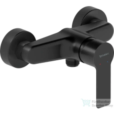 Duravit D-CODE zuhany csaptelep zuhanyszett nélkül, matt fekete DC4230001046 csaptelep