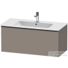 Duravit D-NEO 1010x462 mm-es 1 fiókos alsószekrény 233610 mosdóhoz,Basalt Matt Decor DE426304343