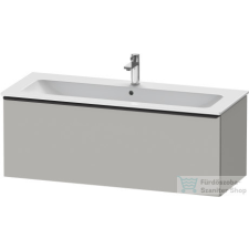 Duravit D-NEO 1210x462 mm-es 1 fiókos alsószekrény 233612,vagy 236112 mosdóhoz,Concrete Grey Matt Decor DE426400707 fürdőszoba bútor