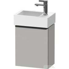Duravit D-NEO 364x222 mm-es 1 ajtós függesztett szekrény 072438 mosdóhoz,balos, Concrete Grey Matt Decor DE4218L0707 fürdőszoba bútor