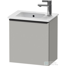 Duravit D-NEO 410x274 mm-es 1 ajtós,jobbos,függesztett szekrény 072343 mosdóhoz,Concrete Grey Matt Decor DE4259R0707 fürdőszoba bútor