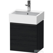 Duravit D-NEO 434 x 322 mm-es 1 ajtós szekrény Vero Air kézmosóhoz,balos, Black Oak DE4217L1616 fürdőszoba bútor