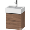 Duravit D-NEO 434 x 322 mm-es 1 ajtós szekrény Vero Air kézmosóhoz,balos, Natural Walnut Decor DE4217L7979