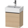 Duravit D-NEO 434 x 322 mm-es 1 ajtós szekrény Vero Air kézmosóhoz,jobbos, Natural Oak DE4217R3030