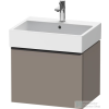 Duravit D-NEO 584x442 mm-es,1 fiókos függesztett szekrény 235060 mosdóhoz,Basalt Matt Decor DE427104343