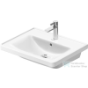 Duravit D-NEO 600x480 mm-es bútorral aláépíthető mosdó Wondergliss bevonattal, fehér 23676000001