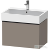 Duravit D-NEO 684x442 mm-es,1 fiókos függesztett szekrény 235070 mosdóhoz,Basalt Matt Decor DE427204343