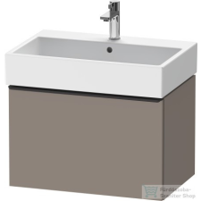 Duravit D-NEO 684x442 mm-es,1 fiókos függesztett szekrény 235070 mosdóhoz,Basalt Matt Decor DE427204343 fürdőszoba bútor