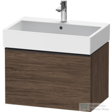Duravit D-NEO 684x442 mm-es,1 fiókos függesztett szekrény 235070 mosdóhoz,Walnut Dark Decor DE427202121 fürdőszoba bútor