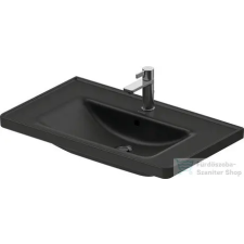 Duravit D-NEO 800x480 mm-es bútorral aláépíthető mosdó, matt antracit 2367801300 szaniter