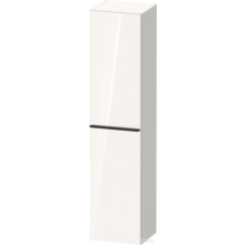 Duravit D-NEO magasszekrény, 40x176x36cm jobbos ajtóval, White High Gloss Decor DE1328R2222 fürdőszoba bútor