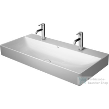 Duravit DuraSquare 100x47 cm mosdó két csaplyukkal, csiszolt 2353100072 ( 235310 ) szaniter